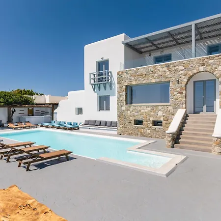 Infinium One, Sunset Views 10' From Mykonos Town! Vila