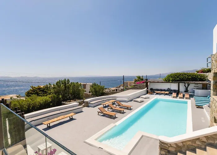 Villa Infinium One, Sunset Views 10' From Mykonos Town!