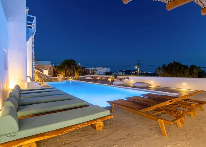 Infinium One, Sunset Views 10' From Mykonos Town! 아기오스 스테파노스