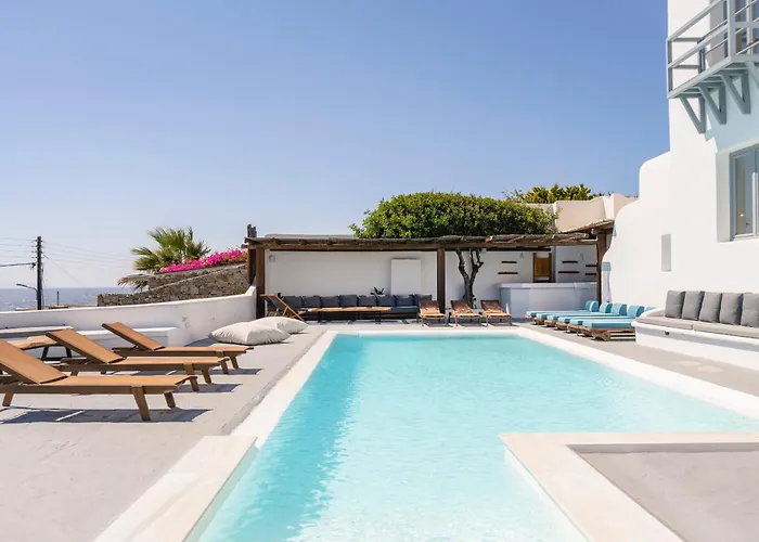 Villa Infinium One, Sunset Views 10' From Mykonos Town!