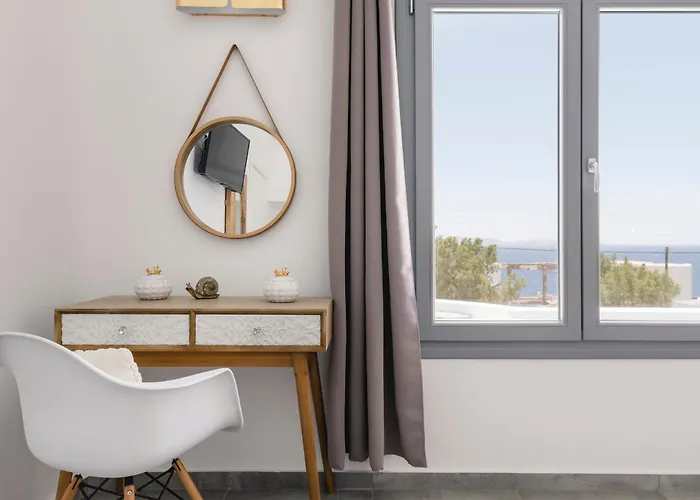 Infinium One, Sunset Views 10' From Mykonos Town! 빌라