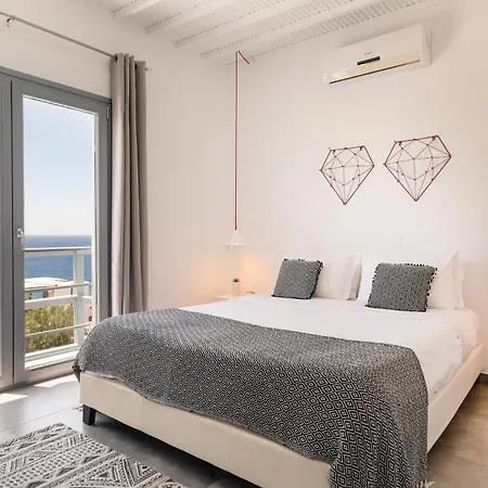 Infinium One, Sunset Views 10' From Mykonos Town! * Agios Stefanos (Mykonos)