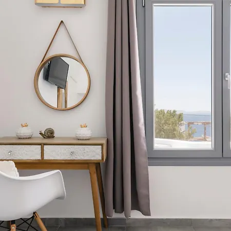 Infinium One, Sunset Views 10' From Mykonos Town! Вилла