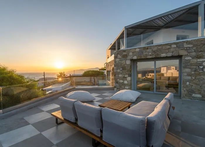 Infinium One, Sunset Views 10' From Mykonos Town! * Агиос-Стефанос