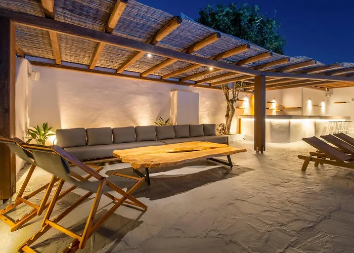 Infinium One, Sunset Views 10' From Mykonos Town! Вилла Агиос-Стефанос