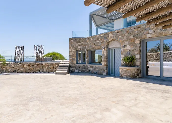 Infinium One, Sunset Views 10' From Mykonos Town! * Агиос-Стефанос