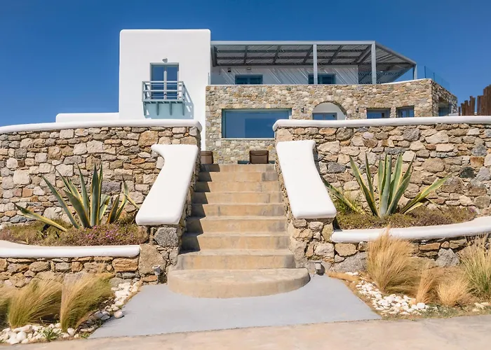 Villa Infinium One, Sunset Views 10' From Mykonos Town!