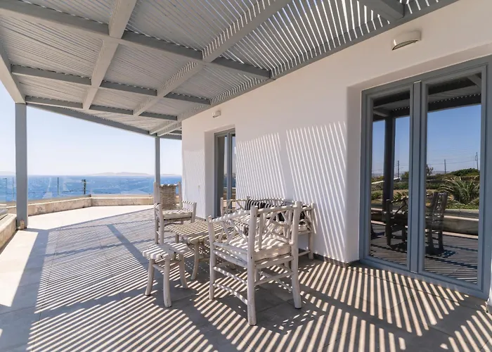 Вилла Infinium One, Sunset Views 10' From Mykonos Town!