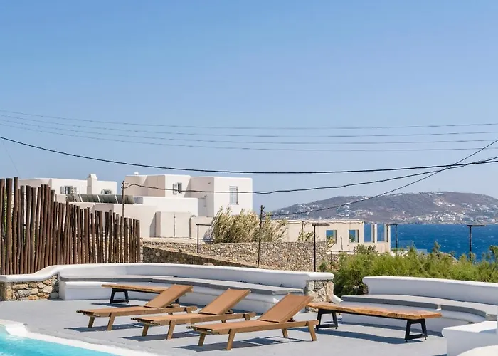 Infinium One, Sunset Views 10' From Mykonos Town! Агиос-Стефанос