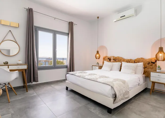 Infinium One, Sunset Views 10' From Mykonos Town! Вилла *