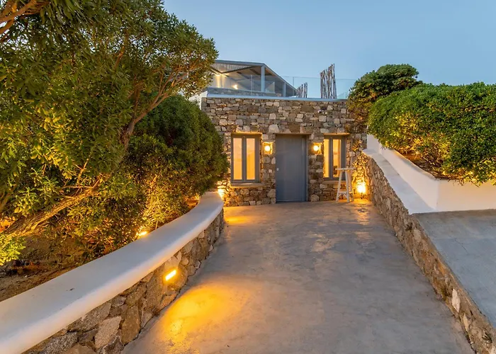 Infinium One, Sunset Views 10' From Mykonos Town! *